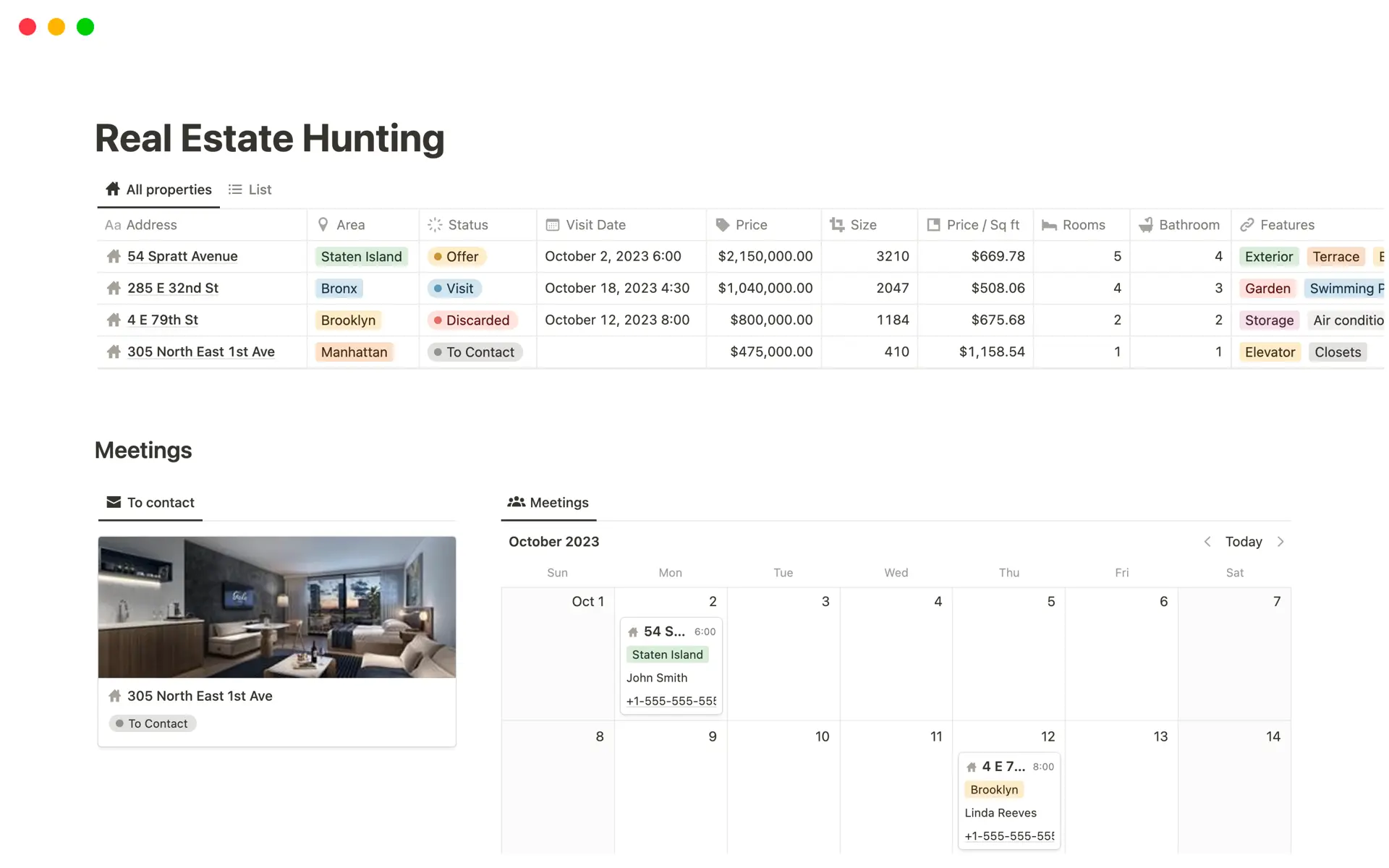 Kokoelman top-10-free-real-estate-hunt-templates-in-notion kuva
